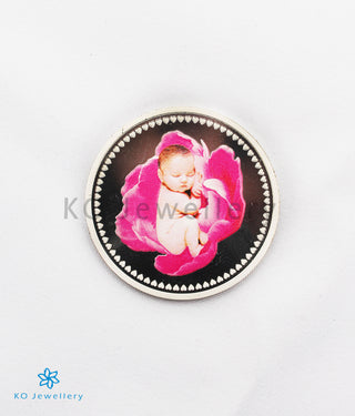 The Blessings 999 Pure Silver Coin for newborns(Girl)