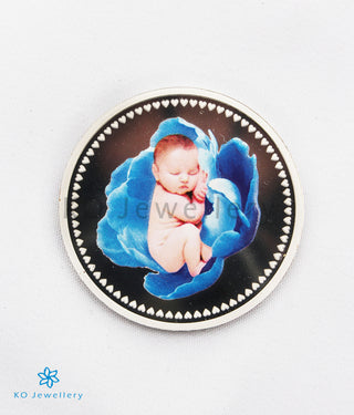 The Blessings 999 Pure Silver Coin for newborns(Boy)