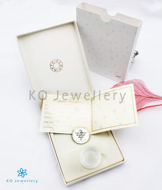 The Blessings 999 Pure Silver Coin for newborns(Boy)