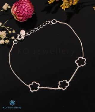 The Aster Silver Bracelet