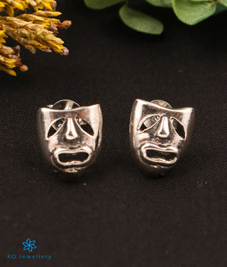 The Mask Silver Earstuds