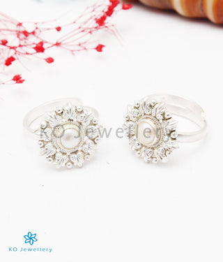 Emaya Silver Toe-Rings