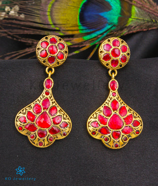 The Neeraja Silver Kundan Earrings