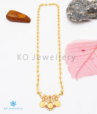 The Tanvi Silver Mangalsutra Necklace