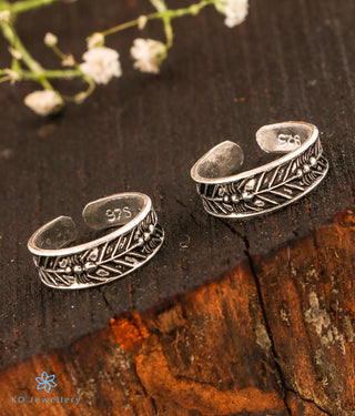 Aqsa Silver Toe-Rings