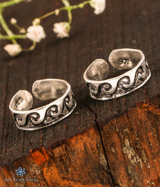 Khyati Silver Toe-Rings