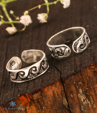 Khyati Silver Toe-Rings