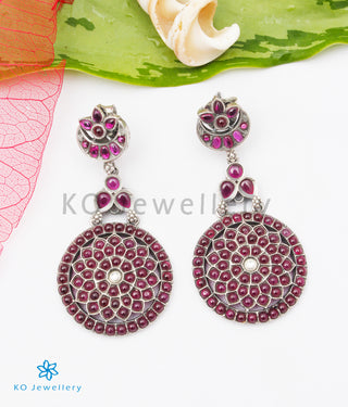 The Sparsh Silver Earrings