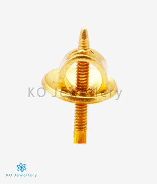 The Dhitika Silver Earrings