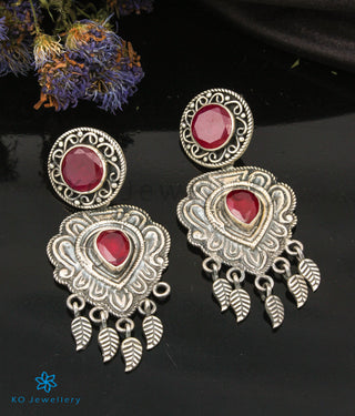 The Vritti Silver Earrings