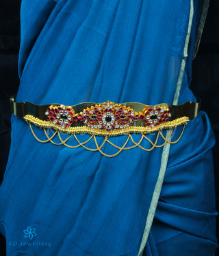 Sontapatti Silver Waistbelt Bridal Online India