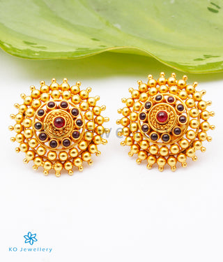 The Aditi Silver Ear-studs