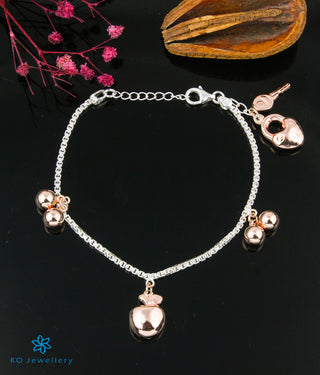 The Aria Silver Charms Bracelet