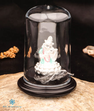 The Lisha Krishna 999 Pure Silver Idol