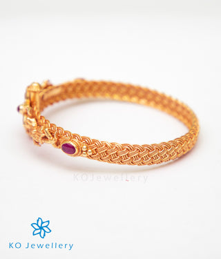 The Nartaki Silver Bracelet (Size/2.2/2.4/2.6/2.8)