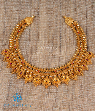 The Samanvitha Silver Navratna Necklace
